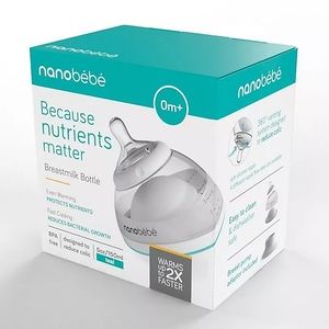 NEW Nanobebe Breastmilk Bottle